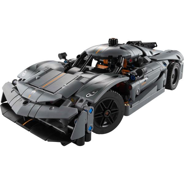 LEGO® Technic 42173 Šedé hyperauto Koenigsegg Jesko Absolut