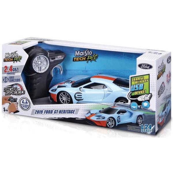 Maisto RC - 1:24 RC Premium ~ 2019 Ford GT Heritage (obrázek 3)