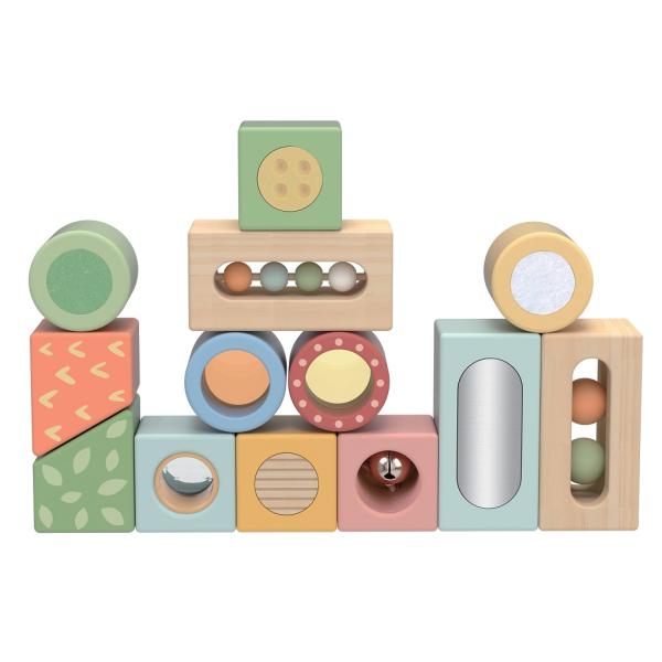 2Dětské hračky Smyslové kostky