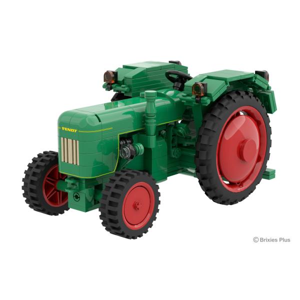 BRIXIES Plus 222.703 Fendt Dieselross F28 Classic Club Collection - historický traktor, 1: