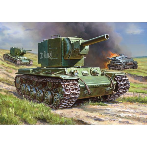Model Kit tank 3608 – Soviet heavy tank KV-2 (1:35)