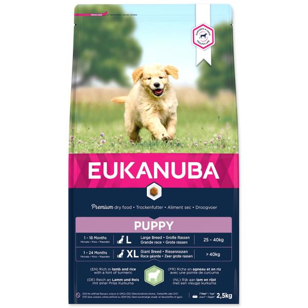 EUK PUPPY LARGE & GIANT LAMB 2,5KG