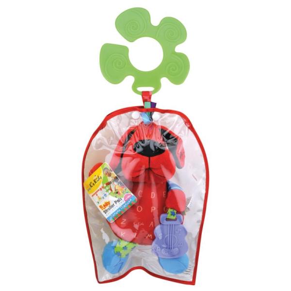 Úchytka na kočárek – pes Patrick v displeji po 12 ks