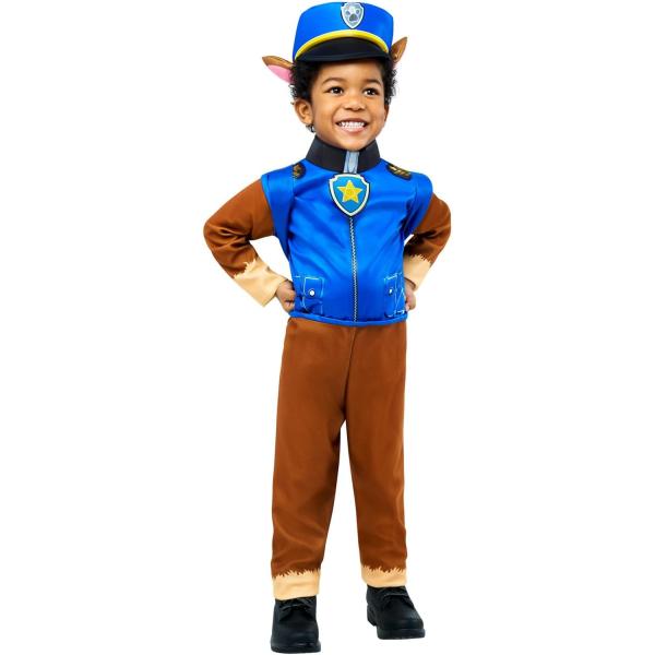 PAW PATROL Chase dětský kostým velikost (98-104cm)DLX (obrázek 4)