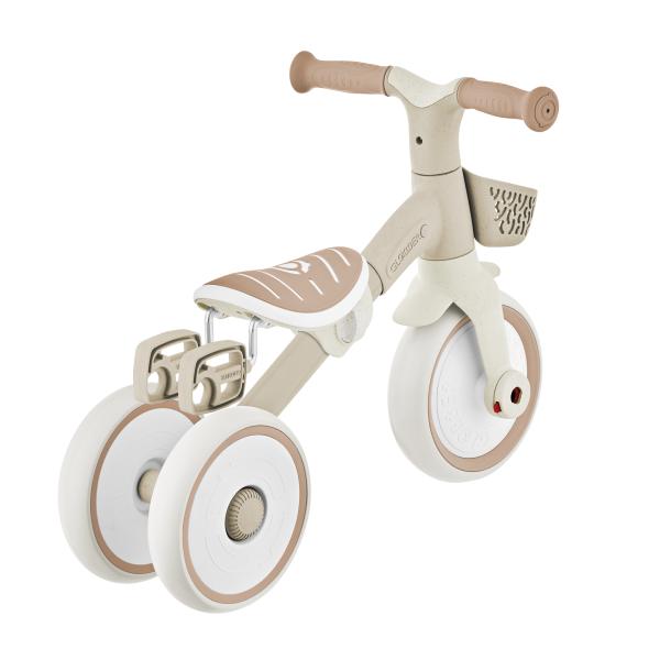Globber dětské odrážedlo tříkolové - Learning Trike 2in1 PLUS Ecologic Coconut (obrázek 5)