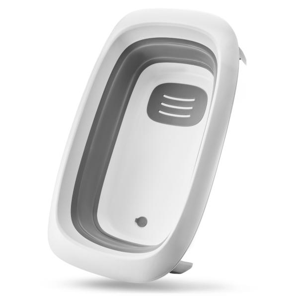 Kinderkraft Stolek přebalovací s vaničkou Bubbly Grey