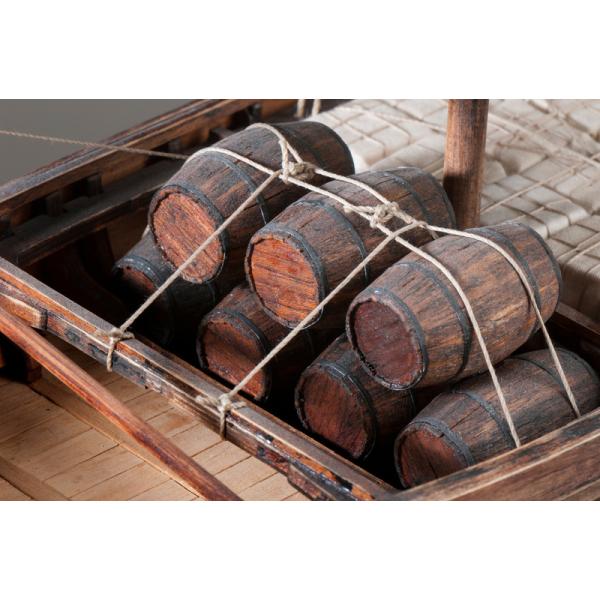 Dušek Vikingská loď Knarr 1:35 kit