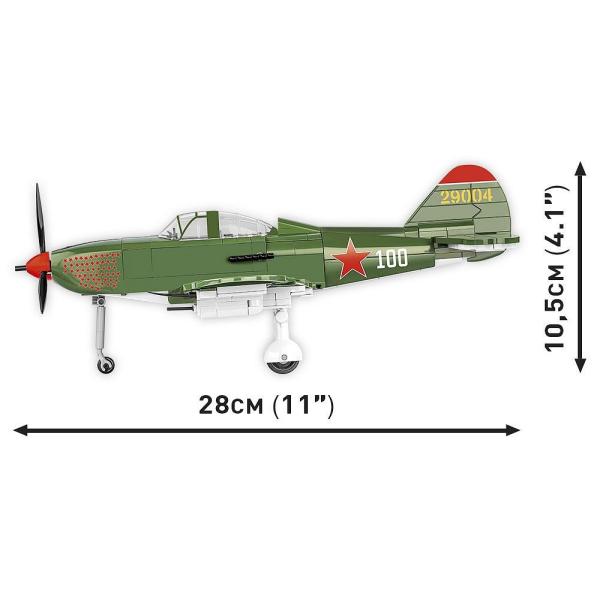 Cobi II WW Bell P-39 D Aircobra Sovět, 1:32, 380 k, 1 f (obrázek 5)