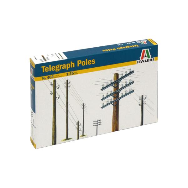 Model Kit doplňky 0404 - TELEGRAPH POLES (1:35)