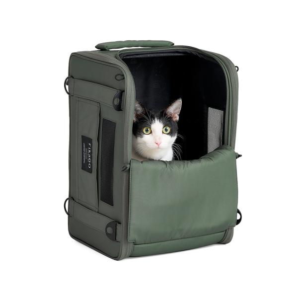 Fikago Nosič cestovní pro psy a kočky Truffle Plus Green (obrázek 6)