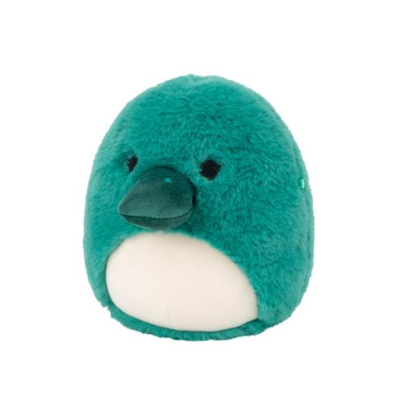 Squishmallows Fuzzamallows Ptákopysk – Selassi, 13 cm