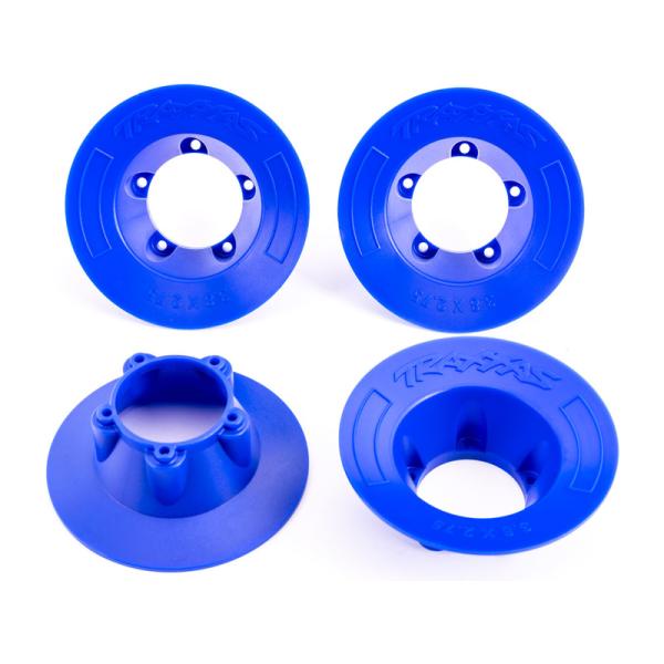 Traxxas pokrievka disku modrá (4) (pre #9572)