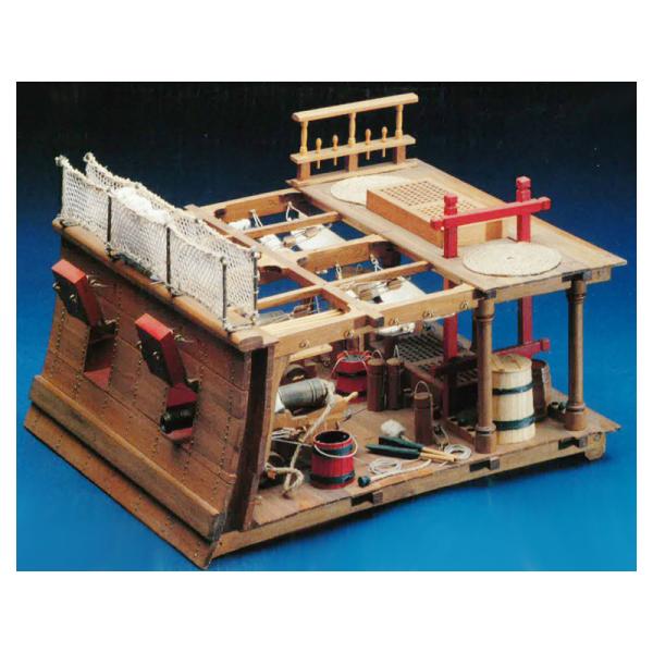 Mantua Model Dělová paluba řez 1:23 kit (obrázek 4)
