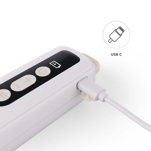 KINDERKRAFT Odsávačka mateřského mléka Double Hands-free Gentle Flow Gold (obrázek 10)