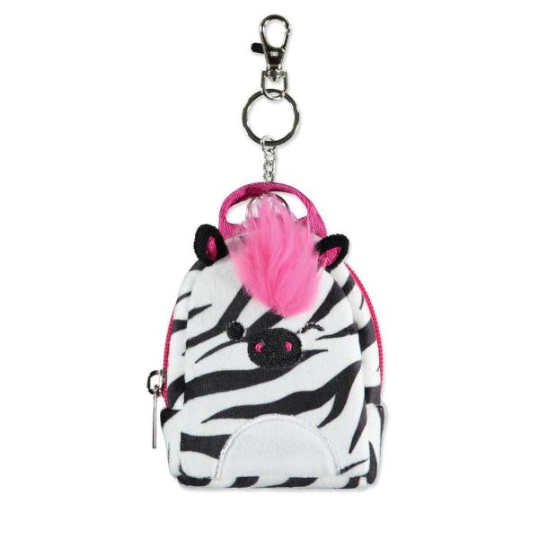 Squishmallows mikro batôžtek - zebra Tracey