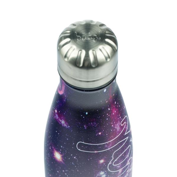 BAAGL Termolahev s kovovým víčkem Galaxy, 500 ml
