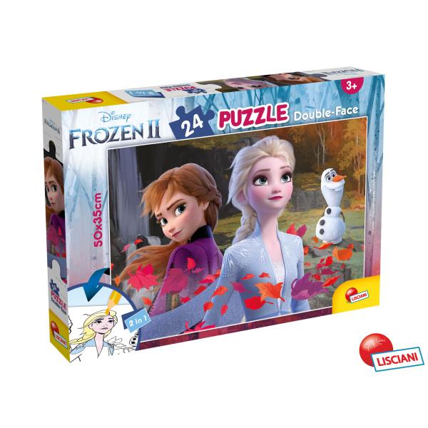 Frozen Puzzle Double-Face 24 dielov