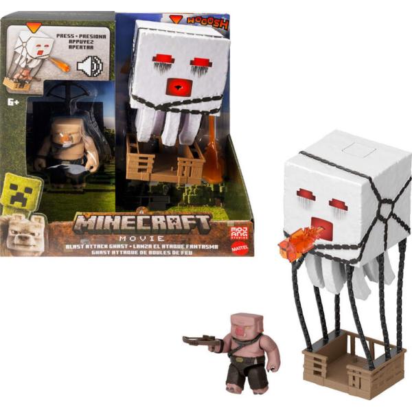 Mattel MINECRAFT MOVIE akčná figúrka Blast Attack Ghast 25 cm