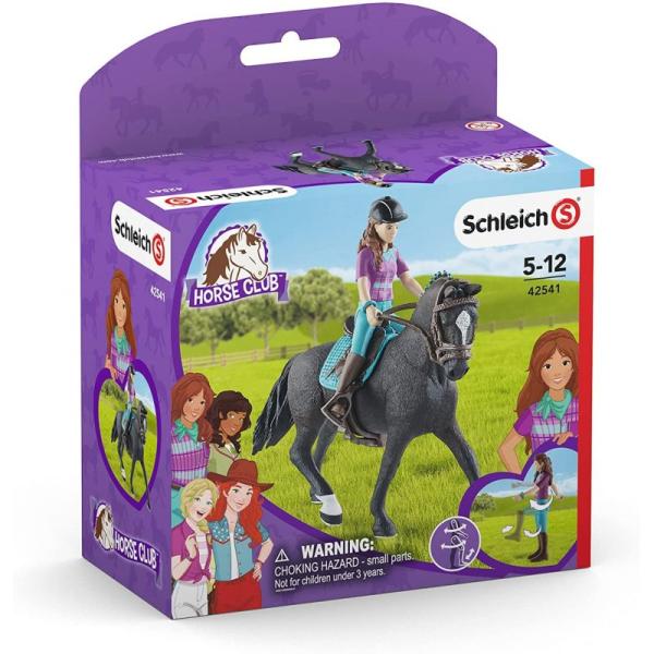 Schleich Hnědovláska Lisa s pohyblivými klouby na koni (obrázek 4)
