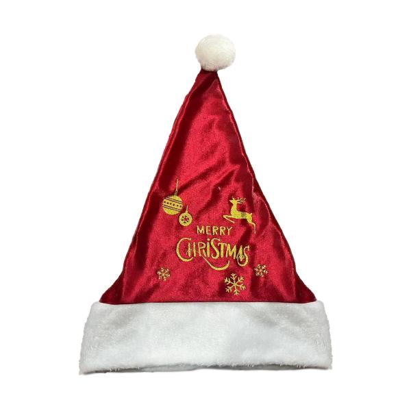 Vánoční čepice s potiskem