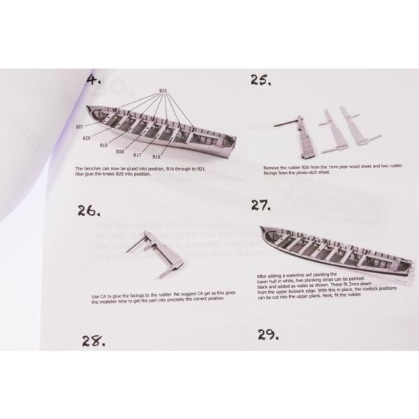 Vanguard Models Barge člun 32" 1:64 kit (obrázek 10)