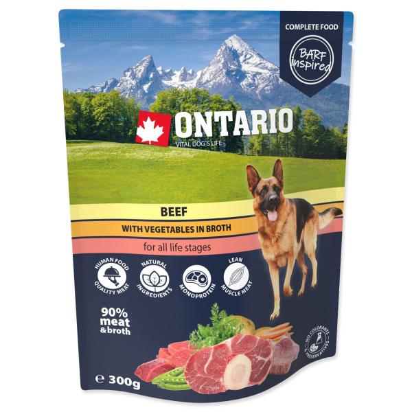 Kapsička Ontario hovězí se zeleninou ve vývaru 300g (obrázek 3)