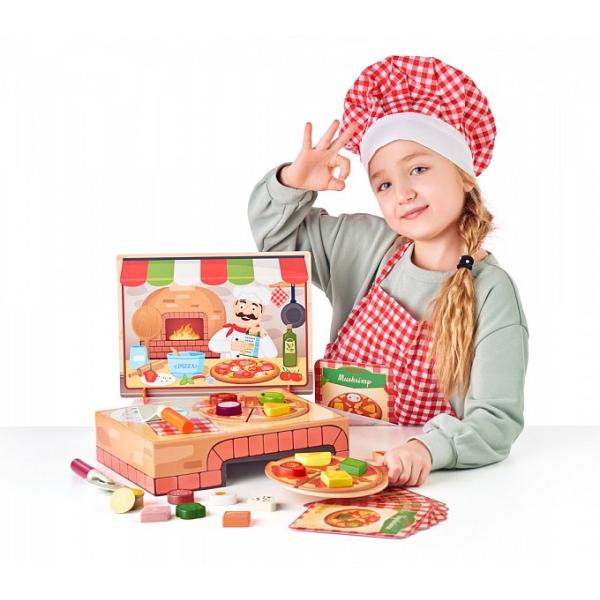 Woody Pizzeria Carlo, didaktická hra s vkládacími tvary (obrázek 3)
