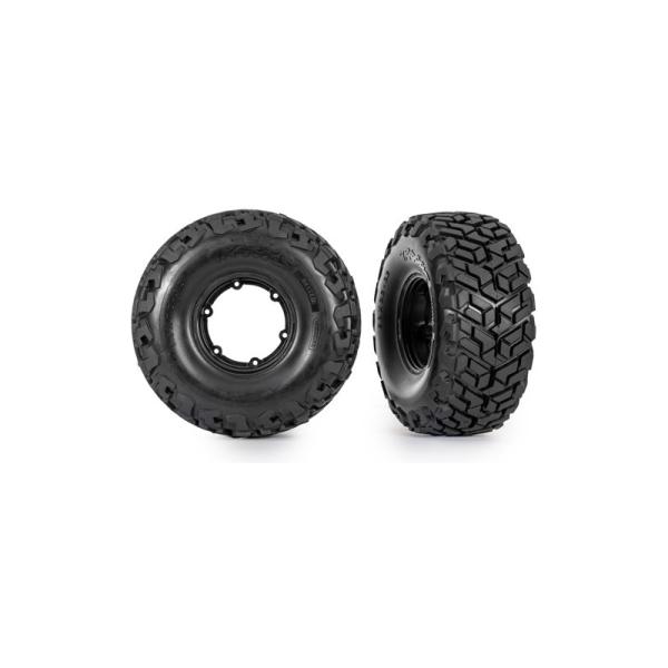 Traxxas pneu 2.2/3.2 Maxx Slash belted, disk černý vnější (pro #10274, 10276) (2)