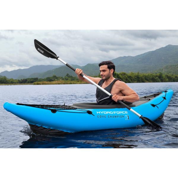 Bestway 65115 Nafukovací jednomístný kajak Cove Champion X1, 275 x 81 cm (obrázek 3)