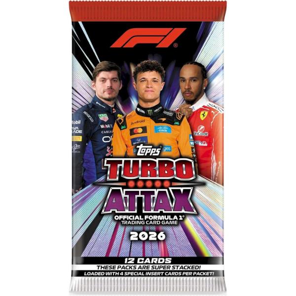 Topps Formula 1 2026 Turbo Attax - balíčky