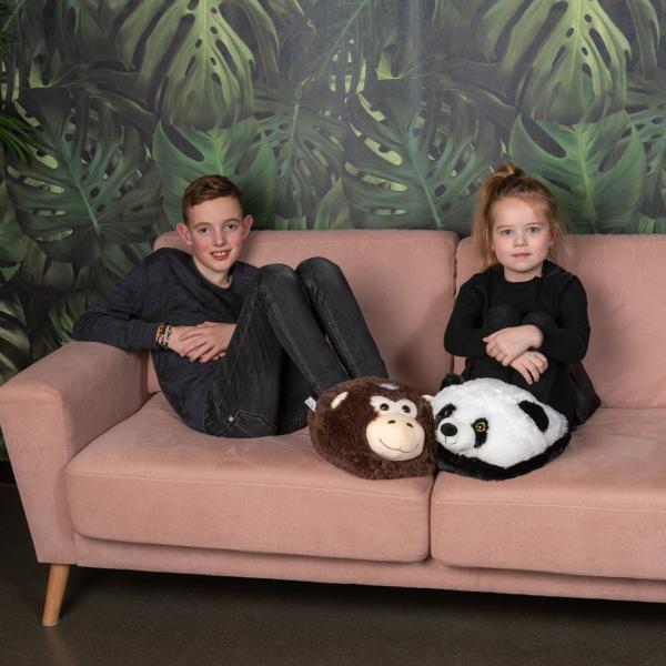 Cozy Noxxiez CS923 Panda - hřejivá plyšová pantofle (obrázek 3)