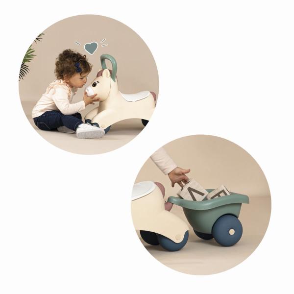 Smoby LS Odrážedlo Poník s vozíkem (obrázek 5)