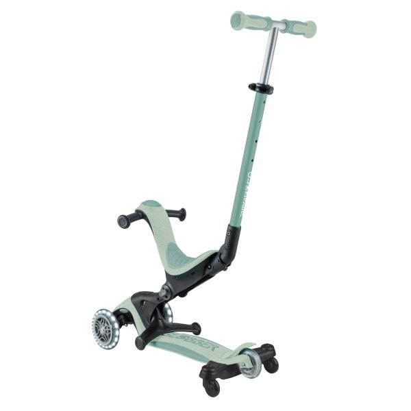 Globber koloběžka Go Up deluxe lights ecologic 360 ° pistachio (obrázek 7)