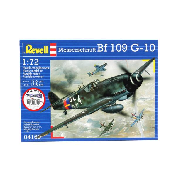 Starter Kit letadlo 74160 - Messerschmitt Bf-109 (1:72) (obrázek 5)