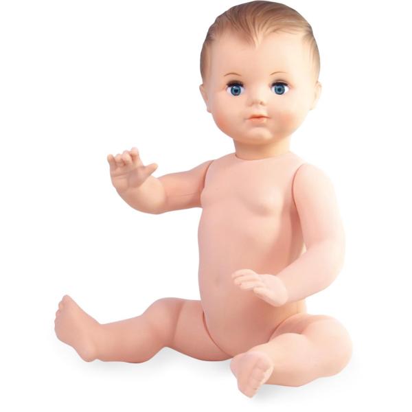 Petitcollin Badepuppe 40 Cm Sitzend (Blaue Augen)-image