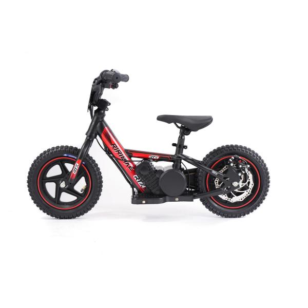 Dětské elektrické odrážedlo RIRIBIKE RTX3 24V (12”), červené, Lithiová baterie, 100W Motor (obrázek 6)