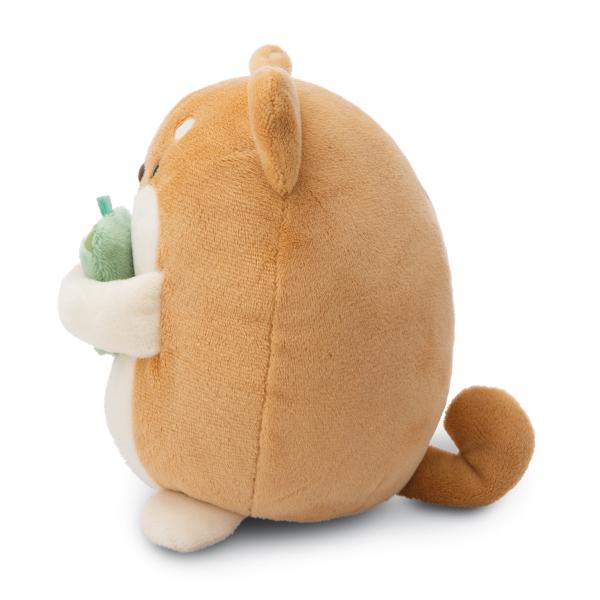 NICI plyš MyMochi Pejsek Hiro 16cm s bubble tea v dárkovém balení, 11x12x6,5cm (obrázek 3)