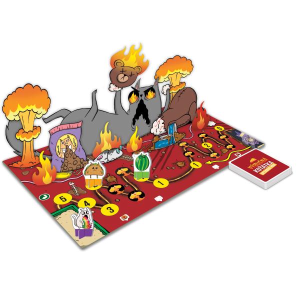 Výbušná koťátka: Desková hra