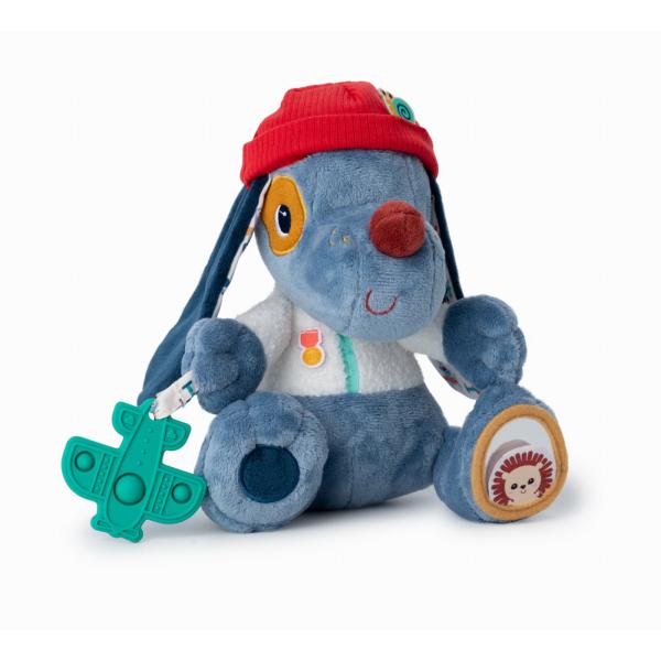 Lilliputiens – textilná hračka s aktivitami - psíček Jules