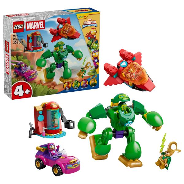 LEGO® Marvel 11211 Loki vs. tým Iron Mana