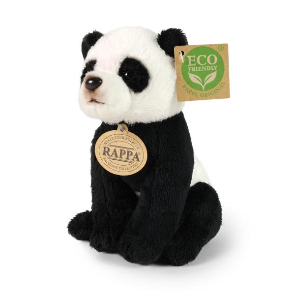 Plyšová panda sediaca 15 cm ECO-FRIENDLY