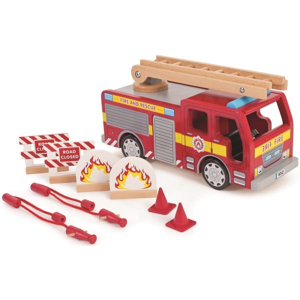 Tidlo Dřevěné požární vozidlo