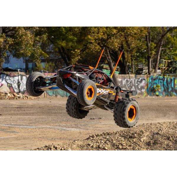Traxxas kolo, disk Funco Replica černý, pneu Sledgehammer (2) (Belted) (obrázek 5)