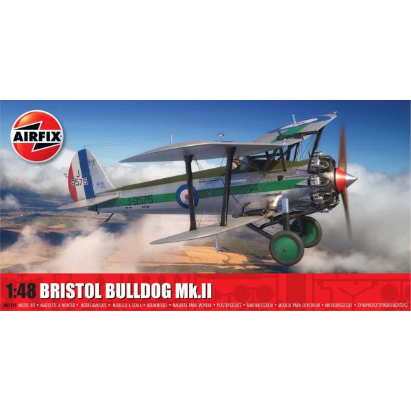 Klasický model letadla A05141 - Bristol Bulldog Mk.II (1:48)