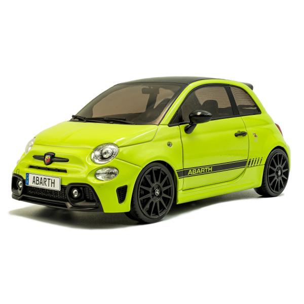 1:18 FIAT F595 ABARTH VERDE ADRENALINA 2023 - SOLI