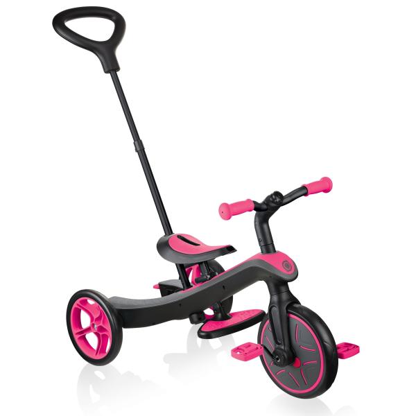 Globber Dětská Tříkolka 4v1 – Fuchsie Růžová