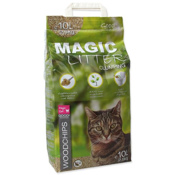 Lettiera Magic Litter Cippato 2,5 kg 10 l