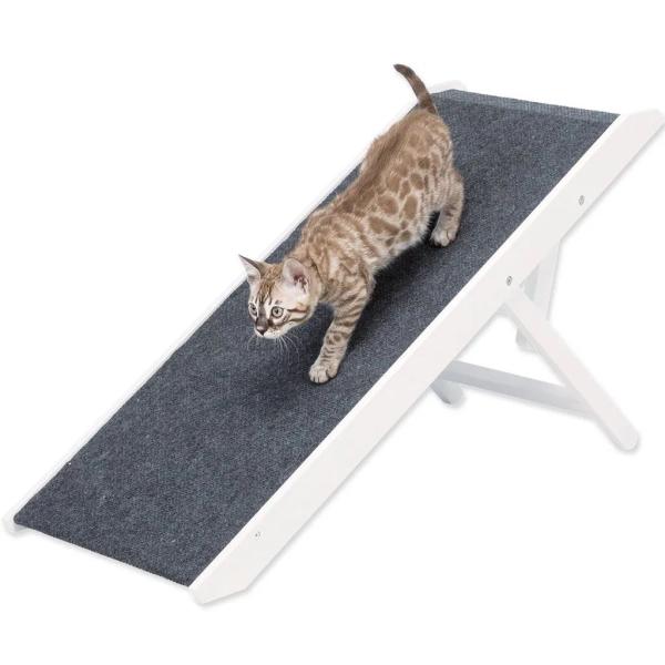 Ramp, výškově nastavitelná, MDF, 36 × 43 × 90 cm, bílá