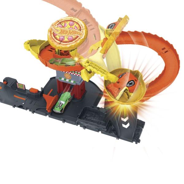 Mattel Hot Wheels City Hladová kobra útočí na pizzerii (obrázek 4)