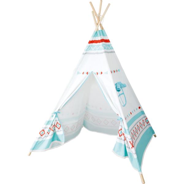 Malá noha Teepee bielomodrá